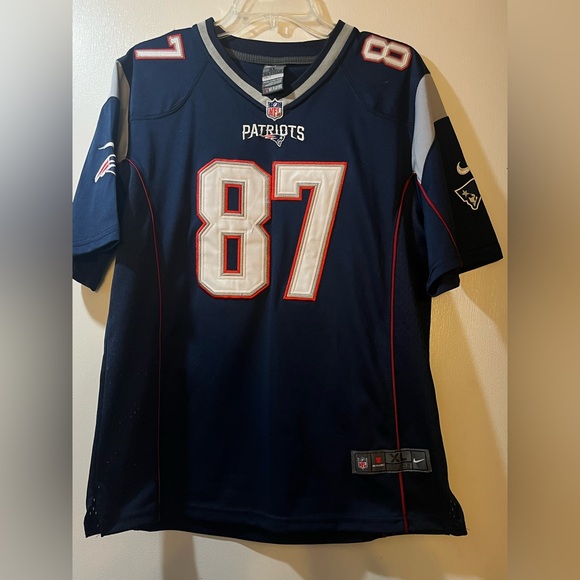 Nike NFL Youth New England Patriots Gronkowski Jersey Sz XL - Picture 1 of 5